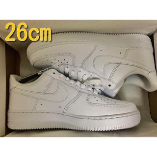 ナイキ(NIKE)の【新品未使用品】NIKE AIR FORCE 1 07 26cm US8(スニーカー)