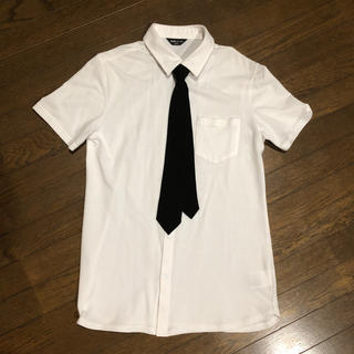 コムサイズム(COMME CA ISM)のコムサイズム　ネクタイ付シャツ　160(Tシャツ/カットソー)