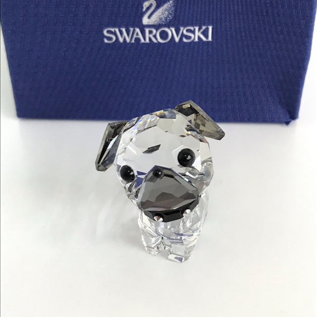 SWAROVSKI(スワロフスキー)のスワロフスキー 置物 パグ インテリア/住まい/日用品のインテリア小物(置物)の商品写真