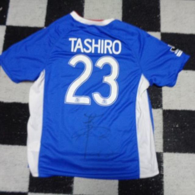 横浜fマリノス 田代真一サイン入りサッカーユニフォームlジャージの通販 By 僕 S Shop ラクマ