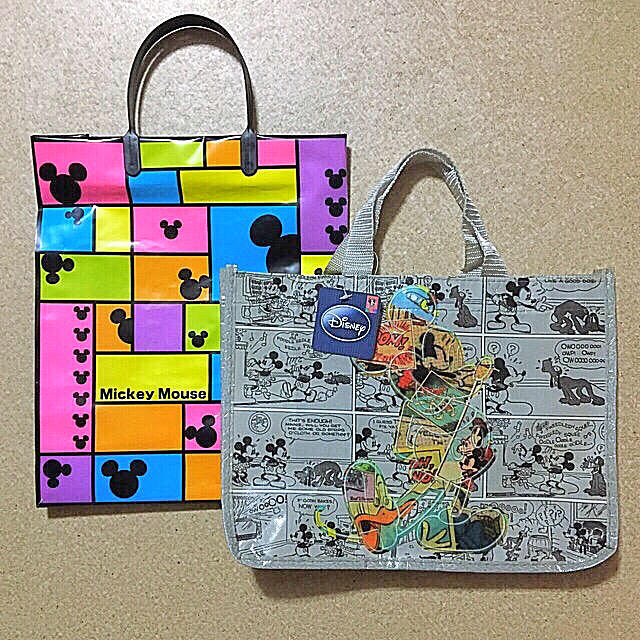 Disney - ミッキーマウス ヴィンテージ トートバッグ 2種セット💖の