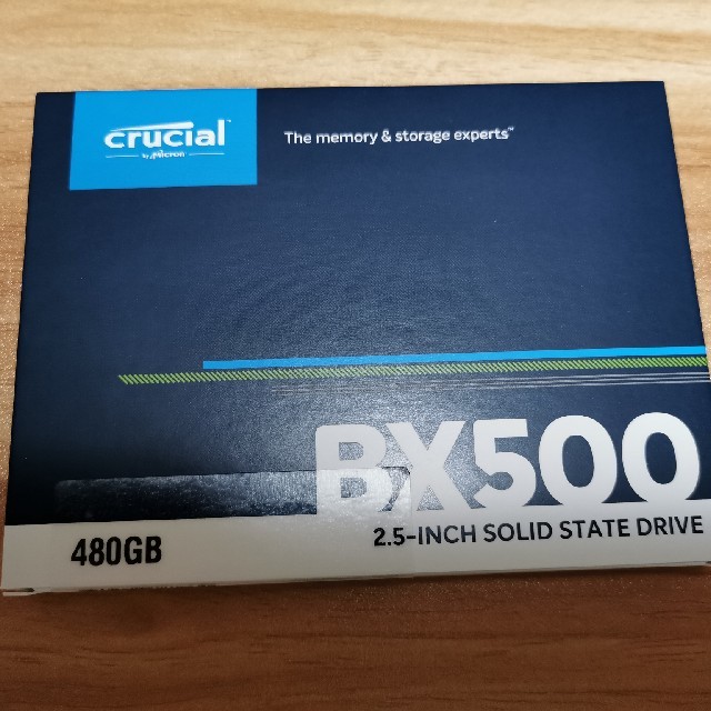 【新品未開封】crucial 2.5インチ SSD 480GB