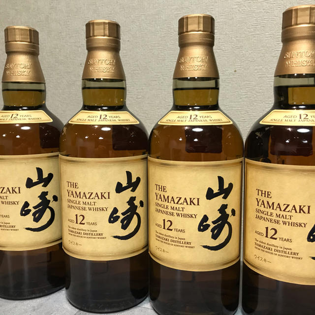 山崎12年　新品未開封　4本