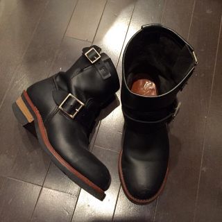 REDWING - ショートエンジニアブーツの通販 by りず's shop｜レッド ...