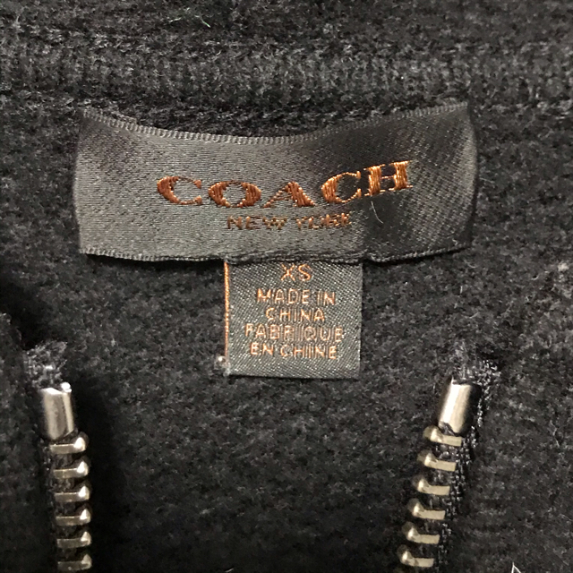 COACH(コーチ)のうさまるさま専用　コーチ COACH ニットパーカー XS レディースのトップス(パーカー)の商品写真