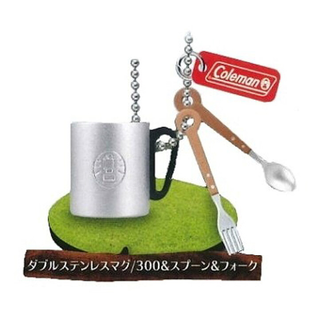 Coleman(コールマン)の【新品未使用】Coleman✩.*˚ダブルステンレスマグキーホルダー エンタメ/ホビーのフィギュア(その他)の商品写真