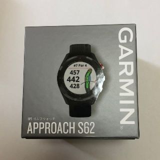 ガーミン(GARMIN)の【新品・未開封】GARMIN(ガーミン)Approach S62(腕時計(デジタル))