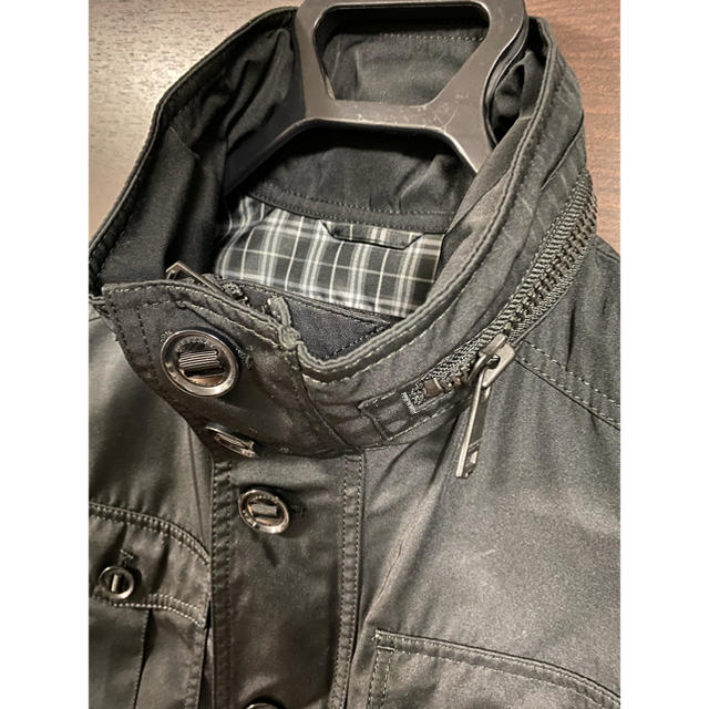 BURBERRY BLACK LABEL(バーバリーブラックレーベル)のBurberry BLACK LABEL ジャケット　黒 メンズのジャケット/アウター(ミリタリージャケット)の商品写真