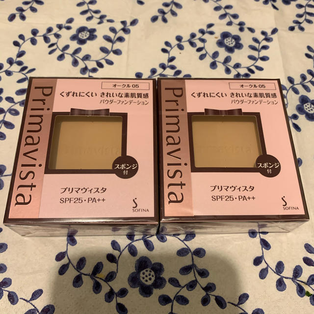 Primavista(プリマヴィスタ)の2個まとめ買い　プリマヴィスタ❤️オークル05 SPF25 PA++(9g) コスメ/美容のベースメイク/化粧品(ファンデーション)の商品写真