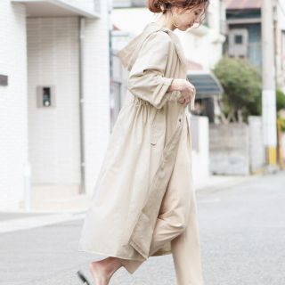 マウジー(moussy)の新品！ reca フード トレンチコート(トレンチコート)