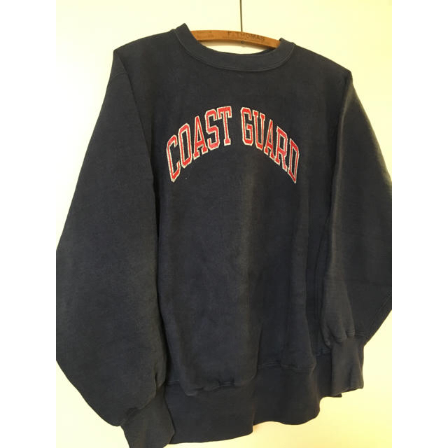 新品本物 Champion リバースウィーブ COAST GUARD 80s スウェット