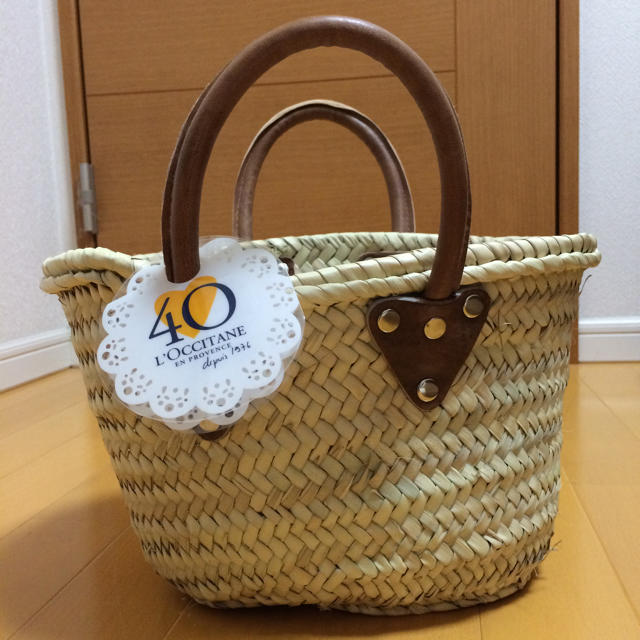 L'OCCITANE(ロクシタン)のロクシタン 40周年限定 マルシェバッグ レディースのバッグ(かごバッグ/ストローバッグ)の商品写真