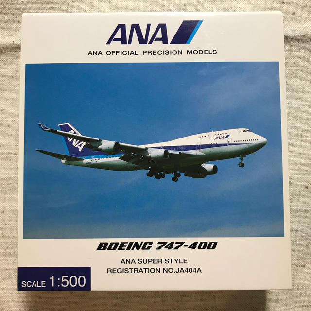未開封】ANAモデルプレーン B747-400 1/500 飛行機 模型 YjzcMXAFkX