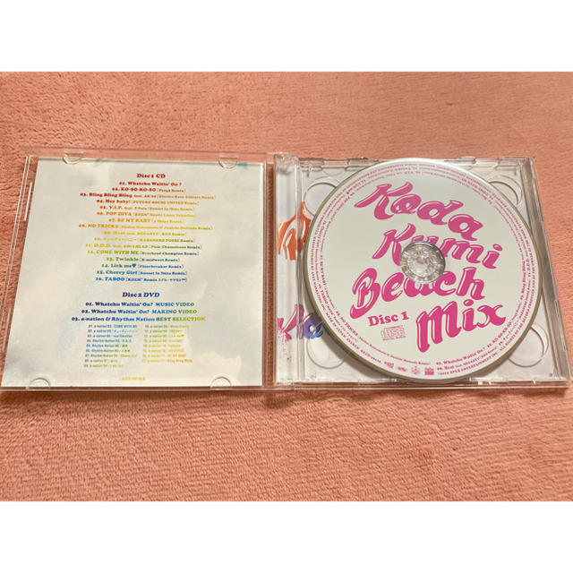 【美品】　倖田來未　 Beach Mix  (CD+DVD) エンタメ/ホビーのCD(ポップス/ロック(邦楽))の商品写真