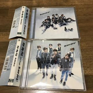 キスマイフットツー(Kis-My-Ft2)のKis-My-Ft2 キスマイWe never give up! CD+DVD(男性アイドル)