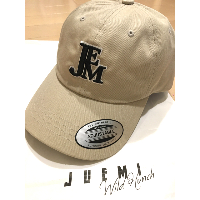 juemi★The Authentic 3D EMB Cap★キャップ