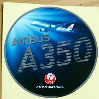 ジャル(ニホンコウクウ)(JAL(日本航空))の【非売品】JAL　A350ステッカー！(航空機)