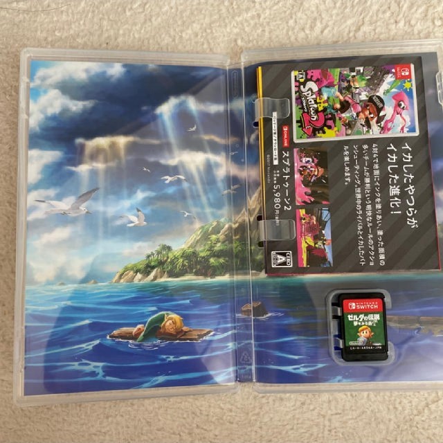 【値下げしました】ゼルダの伝説 夢をみる島 Switch エンタメ/ホビーのゲームソフト/ゲーム機本体(家庭用ゲームソフト)の商品写真