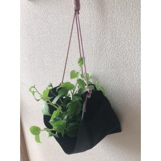 観葉植物　インテリア　植木鉢カバー　プラントハンガー　ナイロン製(プランター)