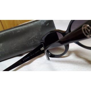 希少】Cartier カルティエ サングラス クラシック 2C ロゴエンブレム