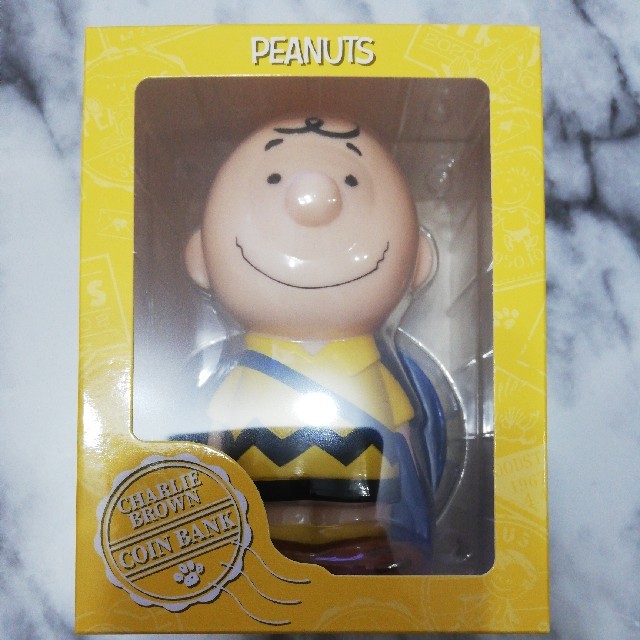 PEANUTS(ピーナッツ)の郵便局 チャーリーブラウン 貯金箱 エンタメ/ホビーのおもちゃ/ぬいぐるみ(キャラクターグッズ)の商品写真