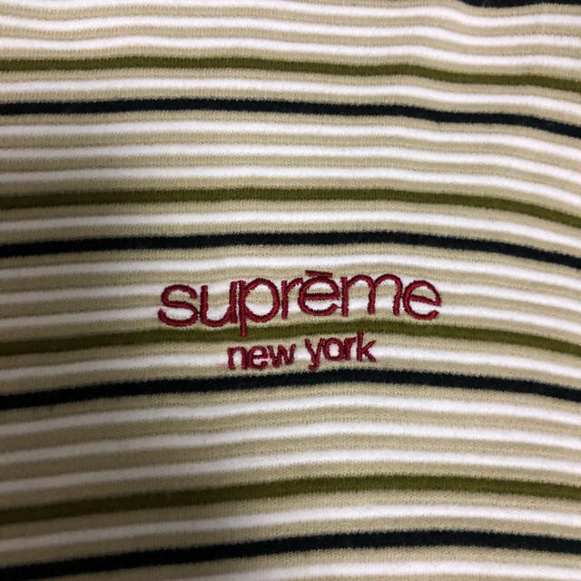 Supreme(シュプリーム)の国内正規　中古美品　supreme カットソー　L メンズのトップス(Tシャツ/カットソー(七分/長袖))の商品写真