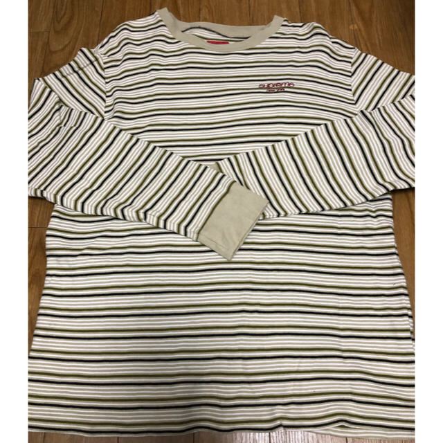 Supreme(シュプリーム)の国内正規　中古美品　supreme カットソー　L メンズのトップス(Tシャツ/カットソー(七分/長袖))の商品写真