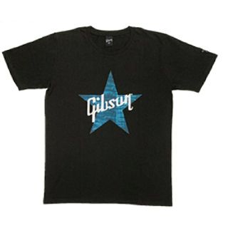 ギブソン(Gibson)のB'z ギブソン コラボTシャツ Gibson Star Black(Tシャツ/カットソー(半袖/袖なし))