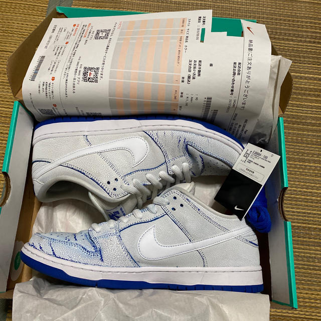 NIKE(ナイキ)のNIKE DUNK SB LOW GAME ROYAL ゲームロイヤル　28.5 メンズの靴/シューズ(スニーカー)の商品写真