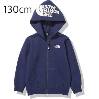 ザノースフェイス(THE NORTH FACE)のTHENORTHFACE リアビューフルジップフーディー　ネイビー 130cm(ジャケット/上着)