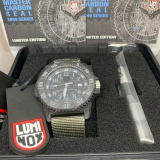 ルミノックス(Luminox)の激レア★マスターカーボン 3802.GO.SET LUMINOX ルミノックス(腕時計(アナログ))