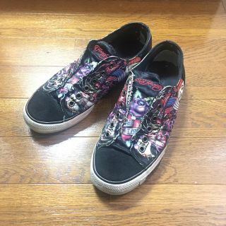 エドハーディー(Ed Hardy)の[Ed Hardy] スニーカー／スリッポン(黒/ブラック)(スニーカー)