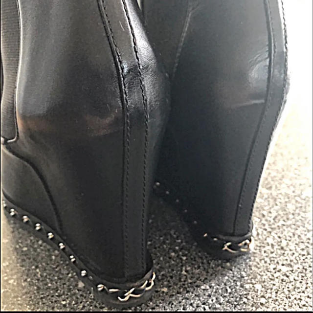 新しいコレクション CHANEL - CHANEL☆37☆サイドゴア ブーツ♡素敵