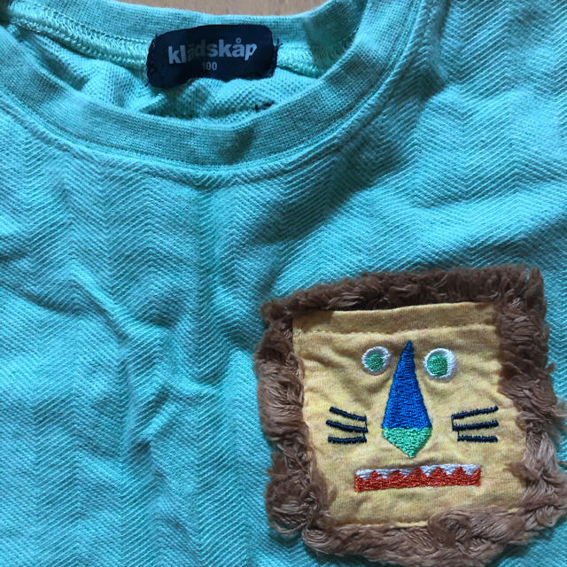 kladskap(クレードスコープ)のグレードスコープ　ライオンTシャツ　100 キッズ/ベビー/マタニティのキッズ服男の子用(90cm~)(Tシャツ/カットソー)の商品写真