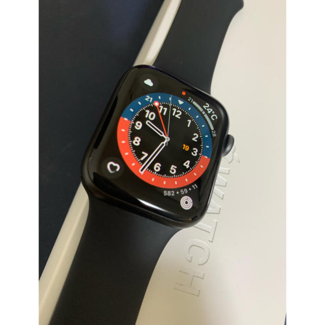 Apple(アップル)のApple Watch series5 44mm GPS モデル メンズの時計(腕時計(デジタル))の商品写真