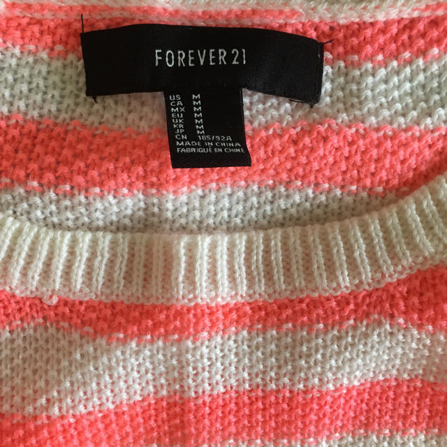 FOREVER 21(フォーエバートゥエンティーワン)のフォーエバー21 ボーダーニット レディースのトップス(ニット/セーター)の商品写真