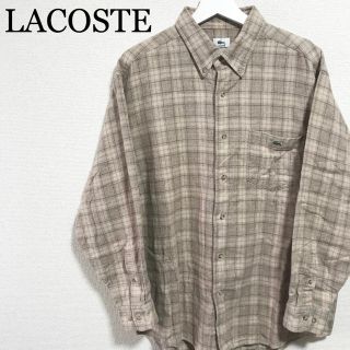 ラコステ(LACOSTE)の【2枚セット】ラコステ 文字ワニ チェックシャツ LLビーン シャツ(シャツ)