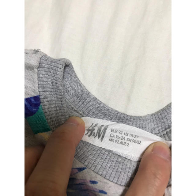 H&M(エイチアンドエム)の[専用]H&M パジャマ上下セット　2Y90cm 動物柄 キッズ/ベビー/マタニティのキッズ服女の子用(90cm~)(パジャマ)の商品写真