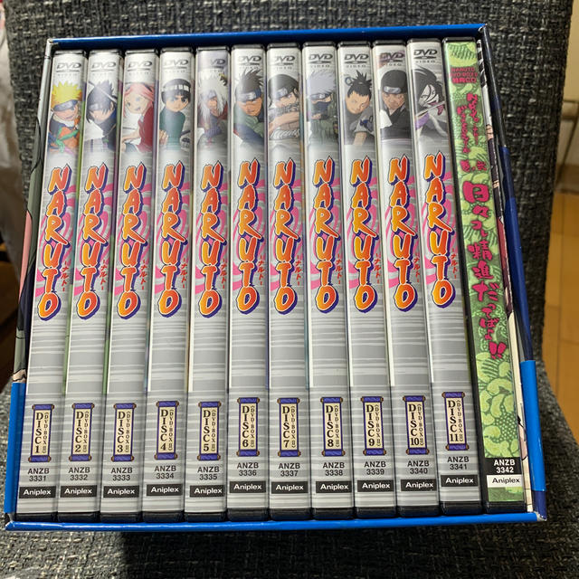集英社 - 値下げ!!NARUTO-ナルト- DVD-BOX II 始動!木ノ葉崩し DVDの