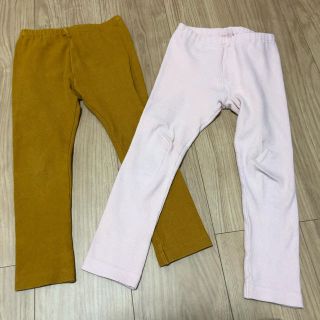 ユニクロ(UNIQLO)のレギンス ユニクロ　2枚セット　110(パンツ/スパッツ)