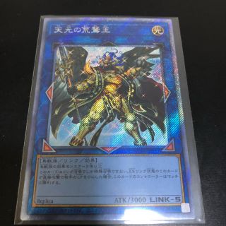 ユウギオウ(遊戯王)の遊戯王 天元の荒鷲王エクストラシークレットレア　⭐︎おまけ付き(カード)