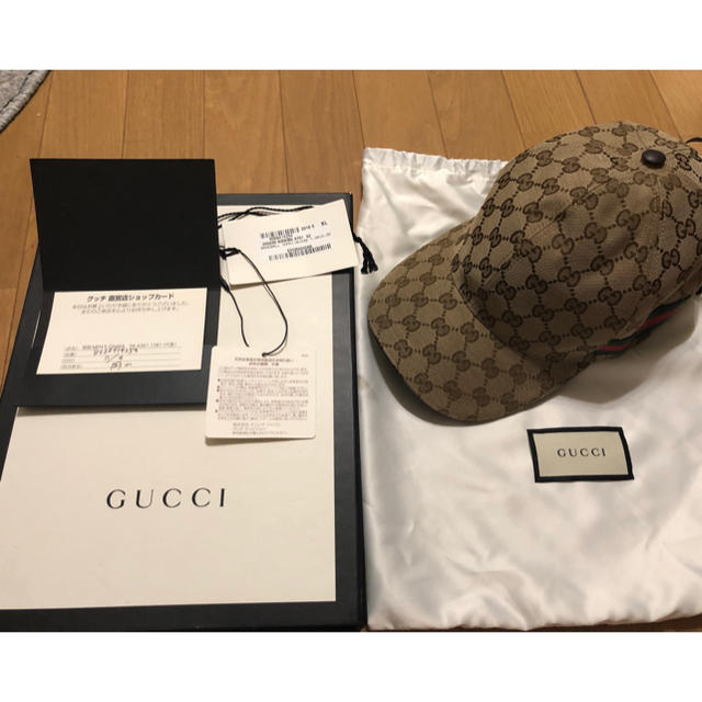 GUCCI CAP 国内直営店購入 グッチ キャップ GUCCI CAP 国内直営店購入 グッチ キャップ
