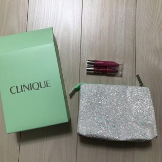 クリニーク(CLINIQUE)のCLINIQUEクリニーク リップ&ポーチセット★(コフレ/メイクアップセット)