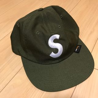 シュプリーム(Supreme)のsupreme Cordura S Logo 6-Panel olive(キャップ)