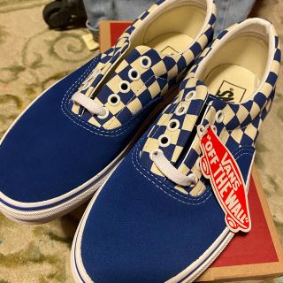 ヴァンズ(VANS)のvans(バンズ)ブルー　24.5(スニーカー)