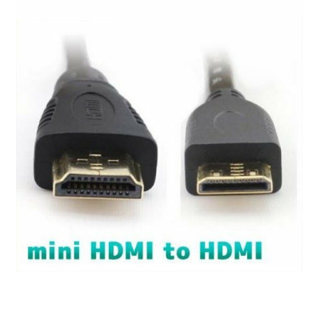 HDMI-mini  HDM変換ケーブル スマホ/家電/カメラのテレビ/映像機器(映像用ケーブル)の商品写真