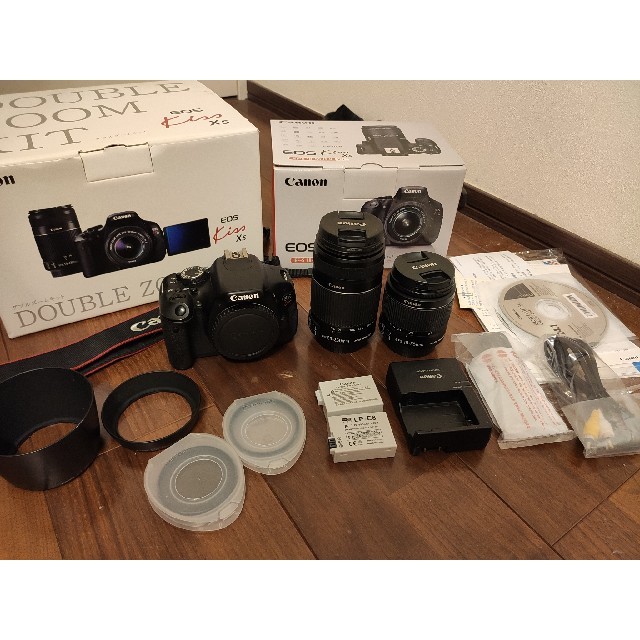 【美品】Canon EOS Kiss X5 ダブルズームキット