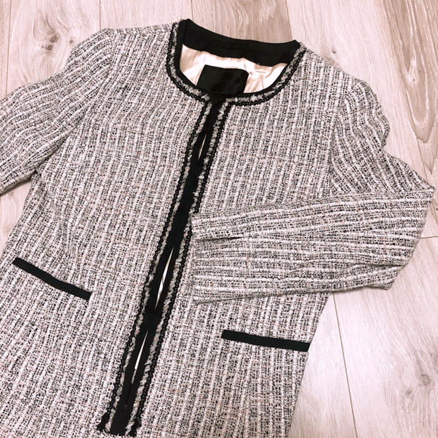 UNTITLED(アンタイトル)のフォーマルスーツ　ベビーピンク レディースのフォーマル/ドレス(スーツ)の商品写真