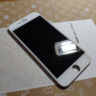 アイフォーン(iPhone)のiPhone 6 純正液晶パネル 白 ジャンク(その他)