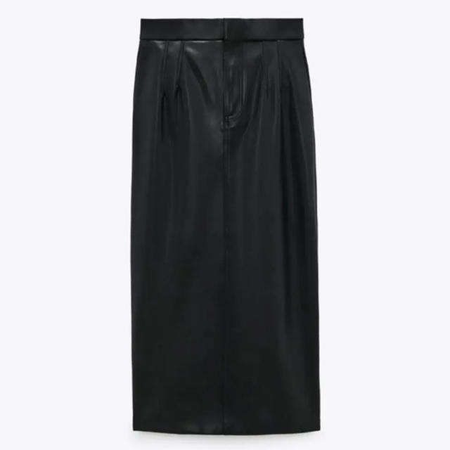 ZARA(ザラ)の【新品未使用】ZARA レザータイトスカート XS BEAMS ハイライズ レディースのスカート(ひざ丈スカート)の商品写真